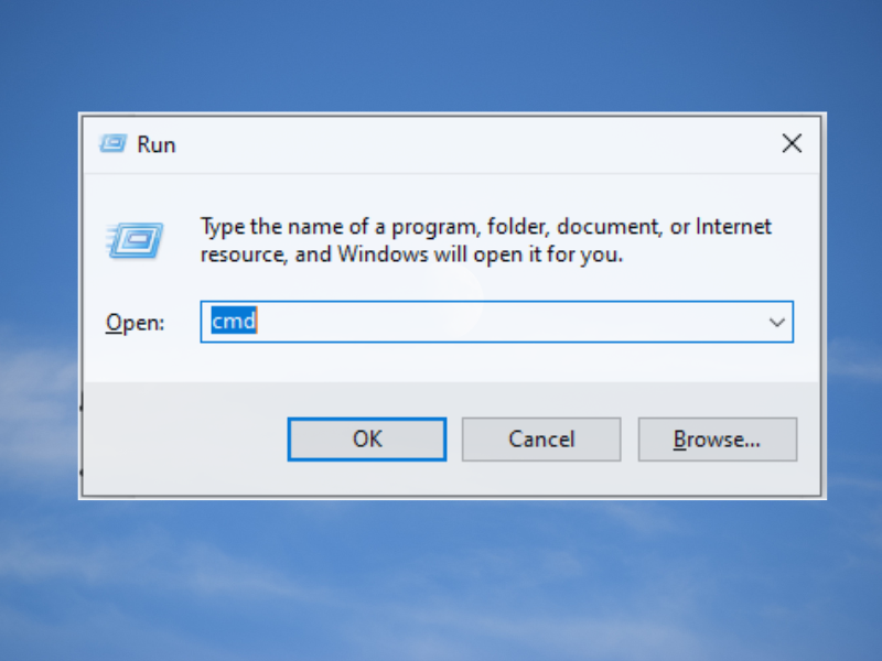 Cửa sổ CMD xuất hiện - Restart VPS Windows