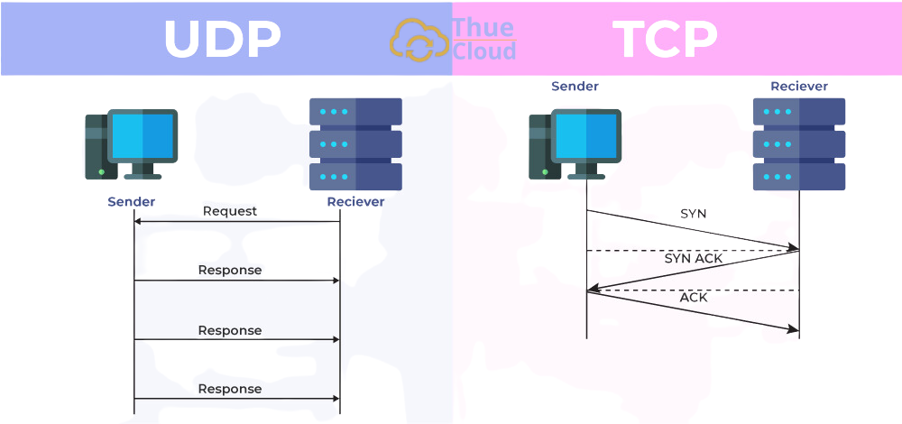 Các điểm khác biệt chính Giao thức TCP UDP Là gì