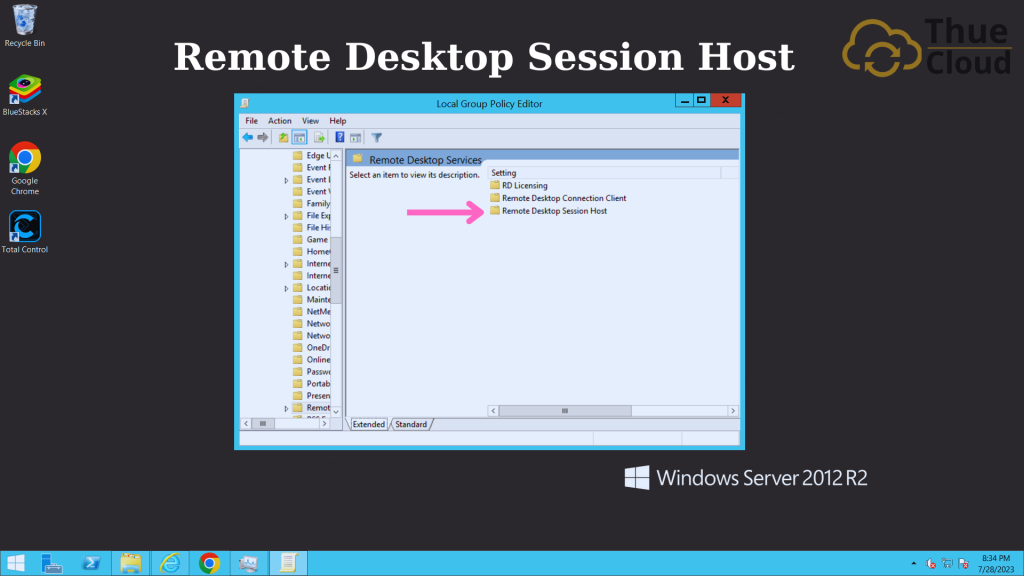 Remote Desktop Session Host để đăng nhập vps cho nhiều thiết bị
