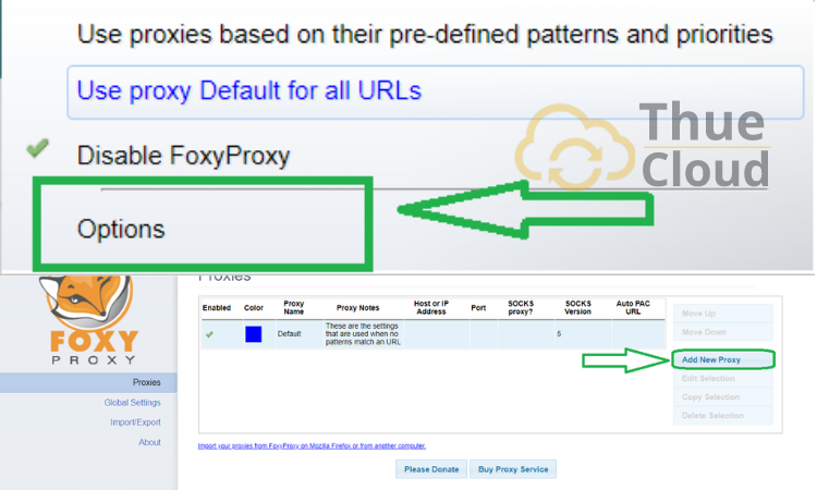 làm theo các bước để cài đặt ứng dụng Foxyproxy 