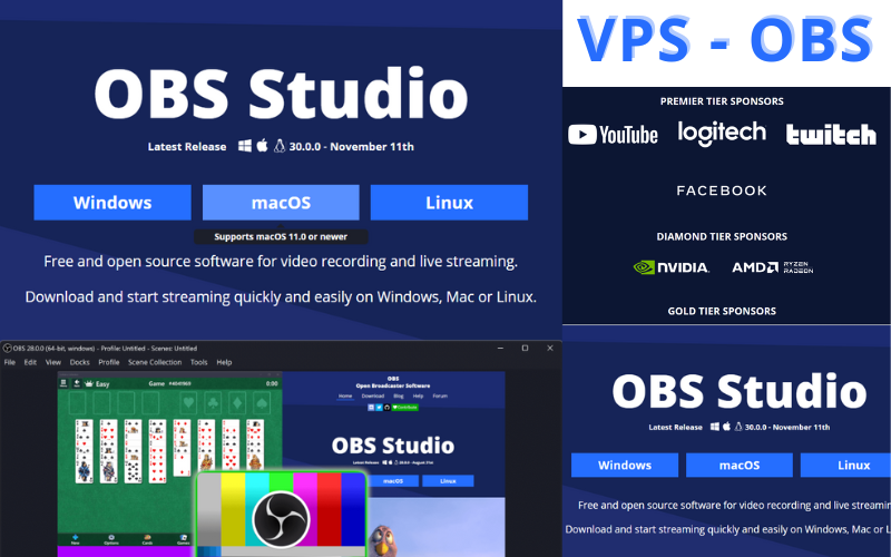 OBS Studio Live trên VPS