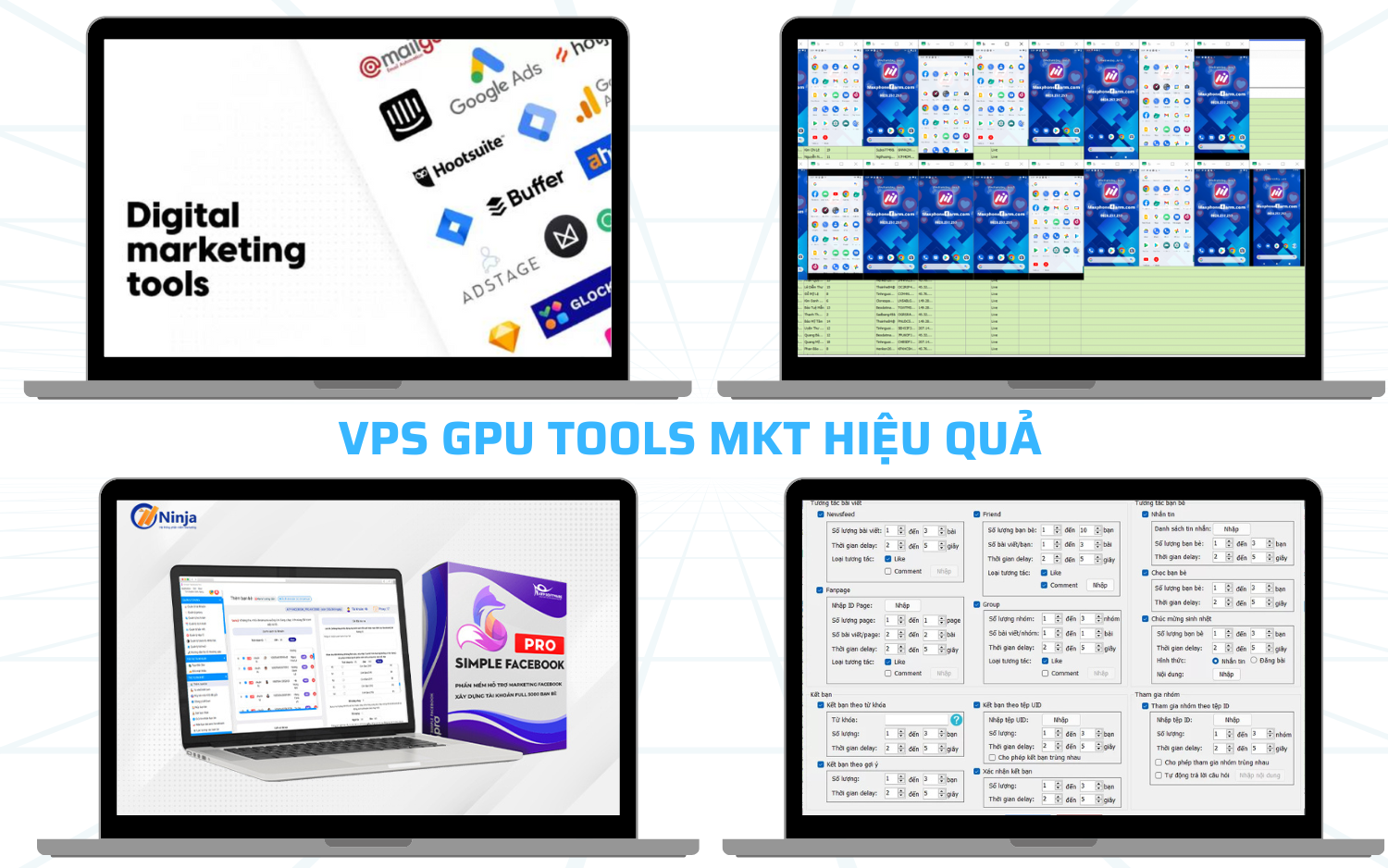 VPS GPU chạy Tools