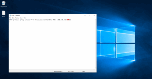 Cấu hình Proxy thành công tại File Note