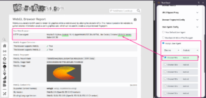 Assign User Agent