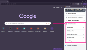 Cài trình duyệt nâng cao bằng tiện ích THUECLOUD Extention