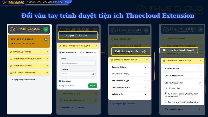 VAn tay trinh duyet la gi thuecloud proxy extension